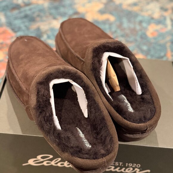 Eddie Bauer fur lined slippers - Picture 5 of 5